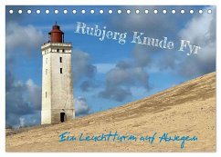 Rubjerg Knude Fyr - Ein Leuchtturm auf Abwegen (Tischkalender 2025 DIN A5 quer), CALVENDO Monatskalender