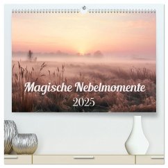 Magische Nebelmomente (hochwertiger Premium Wandkalender 2025 DIN A2 quer), Kunstdruck in Hochglanz