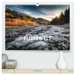 Flusswelt Schweiz (hochwertiger Premium Wandkalender 2025 DIN A2 quer), Kunstdruck in Hochglanz - Calvendo;SCHUHMACHER, SIMON