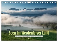 Seen im Werdenfelser Land (Wandkalender 2025 DIN A4 quer), CALVENDO Monatskalender