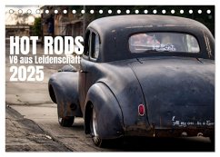 HOT RODS V8 aus Leidenschaft (Tischkalender 2025 DIN A5 quer), CALVENDO Monatskalender - Calvendo;Photo, Jekaczi