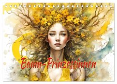 Baum-Prinzessinnen (Tischkalender 2025 DIN A5 quer), CALVENDO Monatskalender