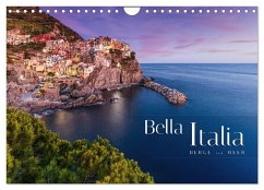 Bella Italia - Berge und Meer (Wandkalender 2025 DIN A4 quer), CALVENDO Monatskalender - Calvendo;Rosyk, Patrick