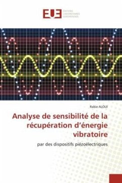 Analyse de sensibilité de la récupération d¿énergie vibratoire - ALOUI, Rabie