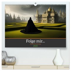 Folge mir... Mit der KI unterwegs (hochwertiger Premium Wandkalender 2025 DIN A2 quer), Kunstdruck in Hochglanz - Calvendo;aka stine1, Christine