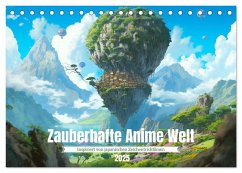 Zauberhafte Anime Welt (Tischkalender 2025 DIN A5 quer), CALVENDO Monatskalender - Calvendo;Waurick, Kerstin