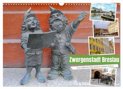 Zwergenstadt Breslau (Wandkalender 2025 DIN A3 quer), CALVENDO Monatskalender