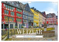 Wetzlar - Eine Perle im Lahntal (Wandkalender 2025 DIN A4 quer), CALVENDO Monatskalender