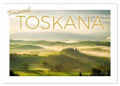 Traumziel Toskana (Wandkalender 2025 DIN A2 quer), CALVENDO Monatskalender