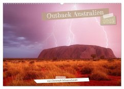 Outback Australien (Wandkalender 2025 DIN A2 quer), CALVENDO Monatskalender