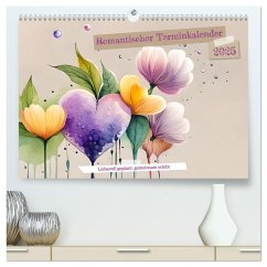 Romantischer Terminkalender (hochwertiger Premium Wandkalender 2025 DIN A2 quer), Kunstdruck in Hochglanz - Calvendo;Di Chito, Ursula