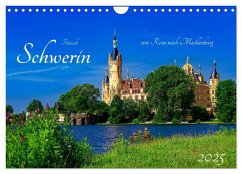 Schwerin Mecklenburg (Wandkalender 2025 DIN A4 quer), CALVENDO Monatskalender