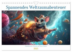 Spannendes Weltraumabenteuer (Wandkalender 2025 DIN A4 quer), CALVENDO Monatskalender - Calvendo;Schmidt, Tim
