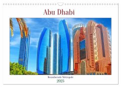 Abu Dhabi - Bezaubernde Metropole (Wandkalender 2025 DIN A3 quer), CALVENDO Monatskalender