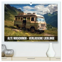 Alte Maschinen - verlassene Lieblinge (hochwertiger Premium Wandkalender 2025 DIN A2 quer), Kunstdruck in Hochglanz