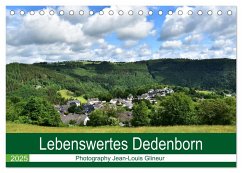 Lebenswertes Dedenborn (Tischkalender 2025 DIN A5 quer), CALVENDO Monatskalender - Calvendo;Glineur, Jean-Louis