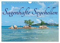 Sagenhafte Seychellen - Idylle im Indischen Ozean (Wandkalender 2025 DIN A4 quer), CALVENDO Monatskalender