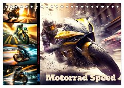 Motorrad Speed (Tischkalender 2025 DIN A5 quer), CALVENDO Monatskalender - Calvendo;Meutzner, Dirk
