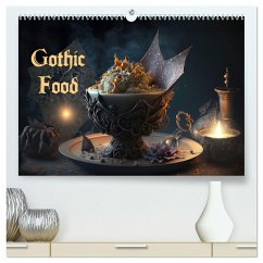 Gothic Food (hochwertiger Premium Wandkalender 2025 DIN A2 quer), Kunstdruck in Hochglanz