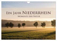 Ein Jahr Niederrhein Momente der Natur (Wandkalender 2025 DIN A4 quer), CALVENDO Monatskalender