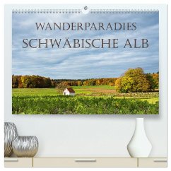 Wanderparadies Schwäbische Alb (hochwertiger Premium Wandkalender 2025 DIN A2 quer), Kunstdruck in Hochglanz
