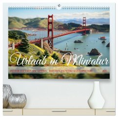 Urlaub in Miniatur (hochwertiger Premium Wandkalender 2025 DIN A2 quer), Kunstdruck in Hochglanz Urlaub in Miniatur (hochwertiger Premium Wandkalender 2025 DIN A2 quer), Kunstdruck in Hochglanz