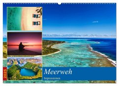 MEERweh Impressionen (Wandkalender 2025 DIN A2 quer), CALVENDO Monatskalender