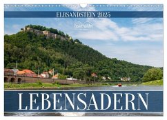 Lebensadern - Elbsandstein (Wandkalender 2025 DIN A3 quer), CALVENDO Monatskalender