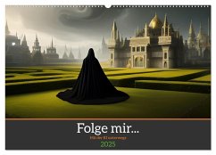 Folge mir... Mit der KI unterwegs (Wandkalender 2025 DIN A2 quer), CALVENDO Monatskalender - Calvendo;aka stine1, Christine