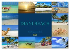 DIANI BEACH Strand Impressionen Kenia (Wandkalender 2025 DIN A4 quer), CALVENDO Monatskalender