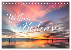 Wolken überm Bodensee (Tischkalender 2025 DIN A5 quer), CALVENDO Monatskalender