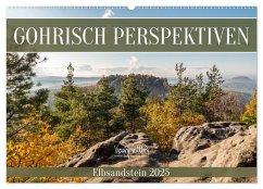 Gohrisch Perspektiven - Elbsandstein (Wandkalender 2025 DIN A2 quer), CALVENDO Monatskalender