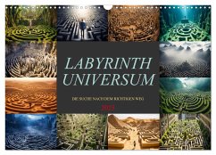Labyrinth Universum (Wandkalender 2025 DIN A3 quer), CALVENDO Monatskalender - Calvendo;Meutzner, Dirk