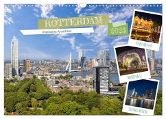 ROTTERDAM Imposante Ansichten (Wandkalender 2025 DIN A3 quer), CALVENDO Monatskalender