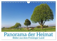 Panorama der Heimat Landkreis Freising (Wandkalender 2025 DIN A4 quer), CALVENDO Monatskalender