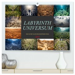 Labyrinth Universum (hochwertiger Premium Wandkalender 2025 DIN A2 quer), Kunstdruck in Hochglanz - Calvendo;Meutzner, Dirk