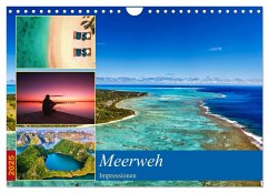MEERweh Impressionen (Wandkalender 2025 DIN A4 quer), CALVENDO Monatskalender - Calvendo;Michel, Susan