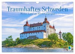 Traumhaftes Schweden: Weites Land im Norden Europas (Wandkalender 2025 DIN A3 quer), CALVENDO Monatskalender