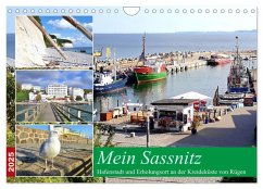 Mein Sassnitz - Hafenstadt und Erholungsort an der Kreideküste von Rügen (Wandkalender 2025 DIN A4 quer), CALVENDO Monatskalender - Calvendo;Schimmack, Michaela