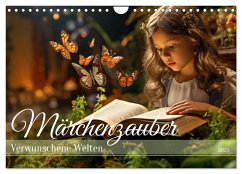 Märchenzauber - Verwunschene Welten (Wandkalender 2025 DIN A4 quer), CALVENDO Monatskalender