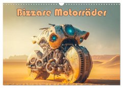 Bizzare Motorräder (Wandkalender 2025 DIN A3 quer), CALVENDO Monatskalender - Calvendo;Brunner-Klaus, Liselotte