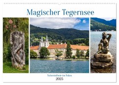 Magischer Tegernsee (Wandkalender 2025 DIN A2 quer), CALVENDO Monatskalender