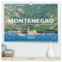 Montenegro - Das Land der schwarzen Berge (hochwertiger Premium Wandkalender 2025 DIN A2 quer), Kunstdruck in Hochglanz