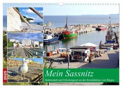 Mein Sassnitz - Hafenstadt und Erholungsort an der Kreideküste von Rügen (Wandkalender 2025 DIN A3 quer), CALVENDO Monatskalender - Calvendo;Schimmack, Michaela