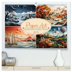 Paper Art (hochwertiger Premium Wandkalender 2025 DIN A2 quer), Kunstdruck in Hochglanz