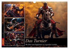 Das Turnier (Wandkalender 2025 DIN A3 quer), CALVENDO Monatskalender