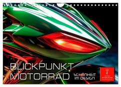 Blickpunkt Motorrad Schönheit im Design (Wandkalender 2025 DIN A4 quer), CALVENDO Monatskalender