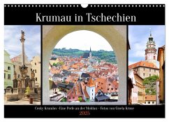 Krumau in Tschechien (Wandkalender 2025 DIN A3 quer), CALVENDO Monatskalender