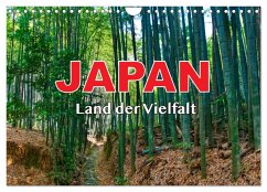 Japan - Land der Vielfalt (Wandkalender 2025 DIN A4 quer), CALVENDO Monatskalender - Calvendo;Pappon, Stefanie