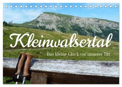 Kleinwalsertal - Das kleine Glück vor unserer Tür (Tischkalender 2025 DIN A5 quer), CALVENDO Monatskalender